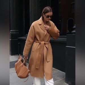 Mayson The Label Cashmere Blend Wool Coat